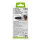 Adattatore da viaggio NanoTube 2x USB-C/USB-A, GaN, 65 W PD, nero, SBS