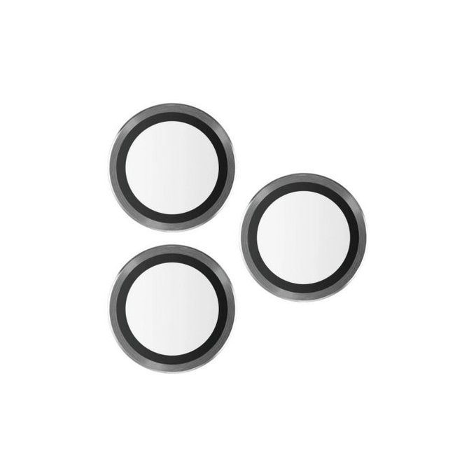 Protezione obiettivo fotocamera posteriore Hoops per iPhone 14 Pro a 14 Pro Max, Black, PanzerGlass