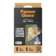 Vetro temperato UWF Eyecare con applicatore per iPhone 15, Nero, PanzerGlass