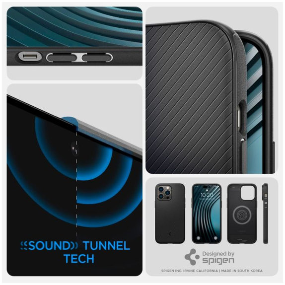 Custodia Mag Armor con MagSafe per iPhone 14 Pro Max, Matte Black, Spigen