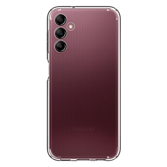 Custodia Liquid Air per Samsung A14 5G, Crystal Clear, Spigen
