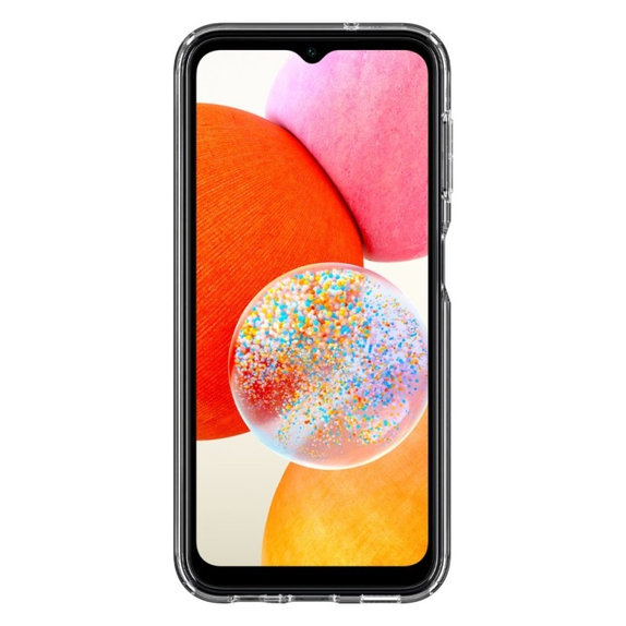 Custodia Liquid Air per Samsung A14 5G, Crystal Clear, Spigen