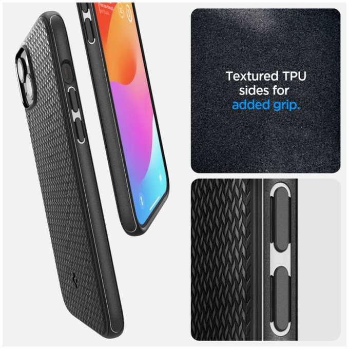Custodia Mag Armor con MagSafe per iPhone 15, Matte Black, Spigen