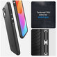 Custodia Mag Armor con MagSafe per iPhone 15, Matte Black, Spigen
