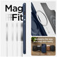 Custodia Mag Armor con MagSafe per iPhone 15, Navy Blue, Spigen