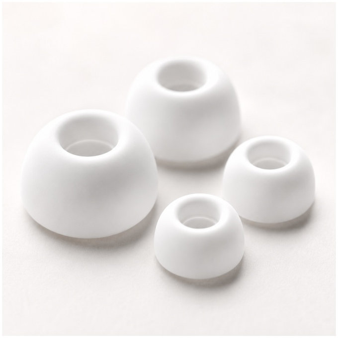 Set di gommini per AirPods Pro 2pcs L, S, White, FixPremium
