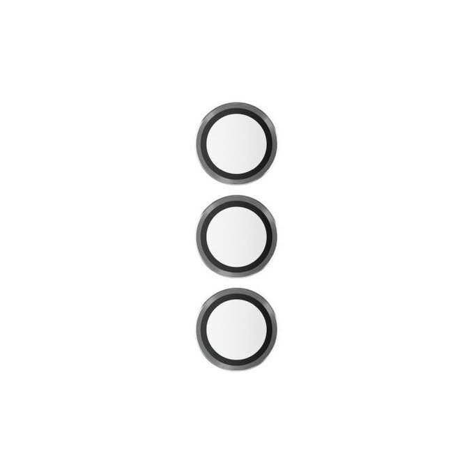 Protezione obiettivo fotocamera posteriore Hoops per Samsung S23 FE, Black, PanzerGlass