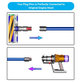 Tubo di aspirazione Blue per Dyson V12
