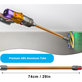 Tubo di aspirazione Orange per Dyson V12