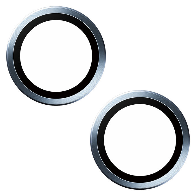 Protezione obiettivo fotocamera Hoops per iPhone 15/15 Plus, Blu, PanzerGlass