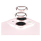 Protezione obiettivo fotocamera Hoops per iPhone 15/15 Plus, Rosa, PanzerGlass