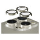 Protezione obiettivo fotocamera Hoops per iPhone 15 Pro/15 Pro Max, Natural Metal, PanzerGlass