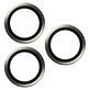 Protezione obiettivo fotocamera Hoops per iPhone 15 Pro/15 Pro Max, Natural Titanium, PanzerGlass