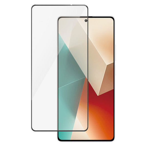 Vetro temperato UWF per Xiaomi Redmi Note 13, Nero, PanzerGlass