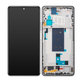 Schermo per Xiaomi 11T, 11T Pro, Moonlight White, Vetro touch con cornice