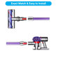 Tubo di aspirazione Purple per Dyson seriess V, Outsize