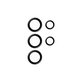 Protezione obiettivo fotocamera posteriore Hoops per Samsung S24 Ultra, Black, PanzerGlass