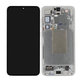 Schermo per Samsung S24 Plus S926B, Marble Grey, Vetro touch con cornice, GH82-33410B, Genuine Service Pack