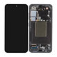 Schermo per Samsung S24 S921B, Onyx Black, Vetro touch con cornice, GH82-33287A, Genuine Service Pack