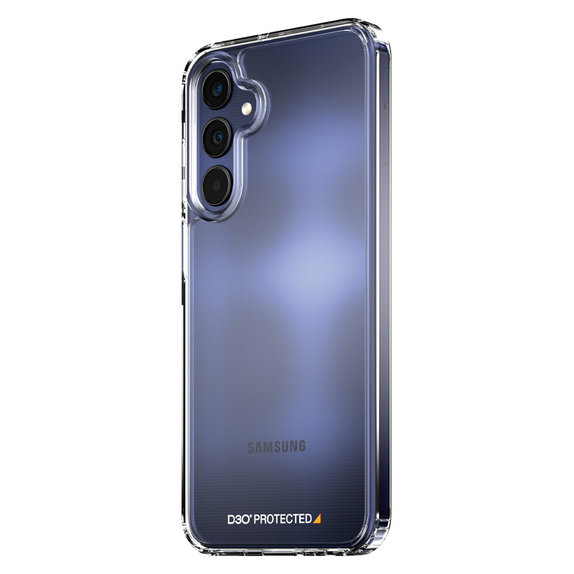 Custodia HardCase D3O per Samsung Galaxy A25 5G, Trasparente, PanzerGlass
