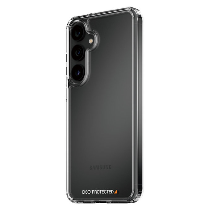 Custodia HardCase D3O per Samsung Galaxy S24+, Trasparente, PanzerGlass