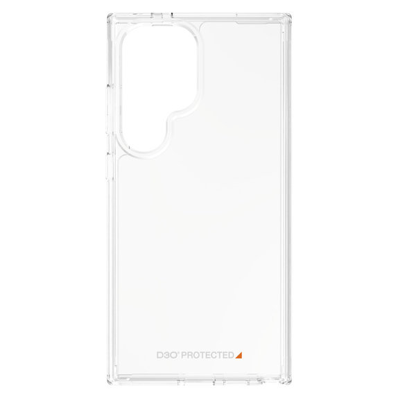 Custodia HardCase D3O per Samsung Galaxy S24 Ultra, Trasparente, PanzerGlass