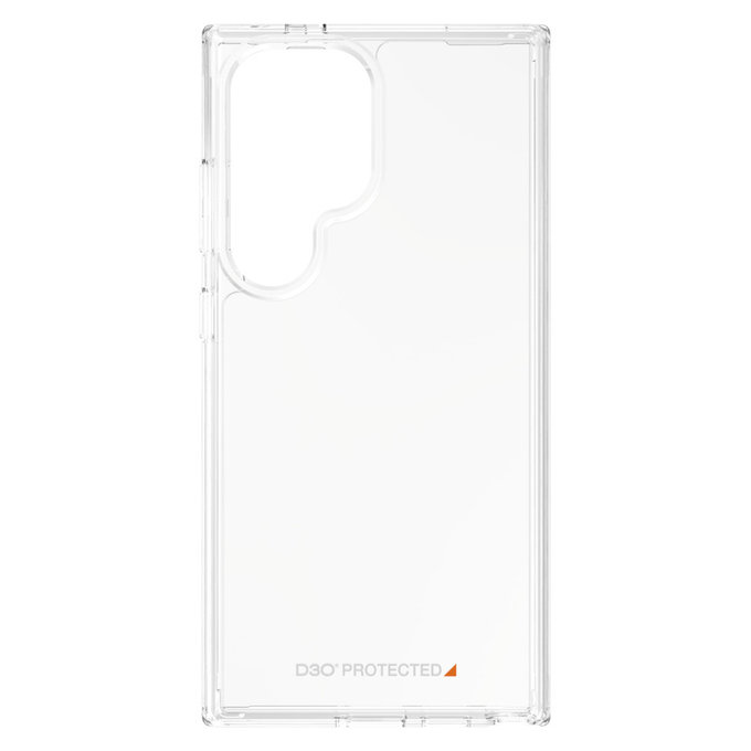 Custodia HardCase D3O per Samsung Galaxy S24 Ultra, Trasparente, PanzerGlass