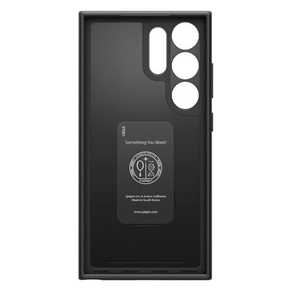 Custodia Thin Fit per Samsung S24 Ultra, Black, Spigen