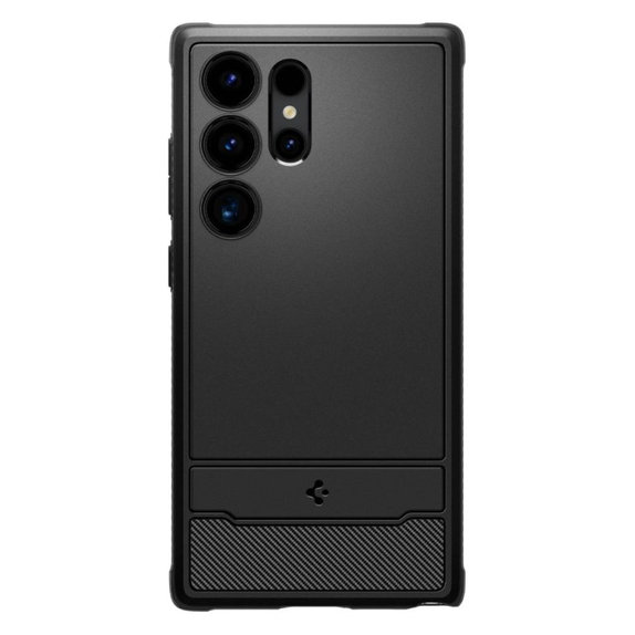 Custodia Rugged Armor per Samsung S24 Ultra, Matte Black, Spigen