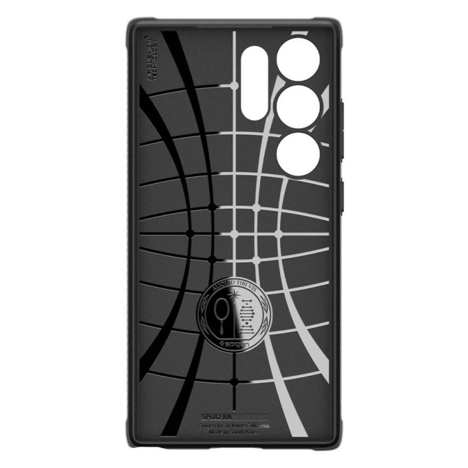 Custodia Rugged Armor per Samsung S24 Ultra, Matte Black, Spigen