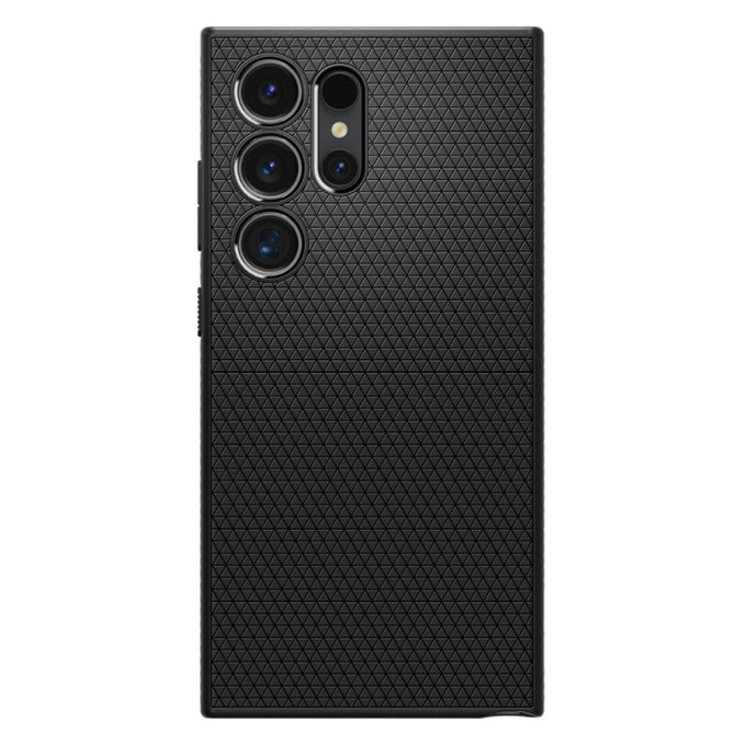 Custodia Liquid Air per Samsung S24 Ultra, Matte Black, Spigen