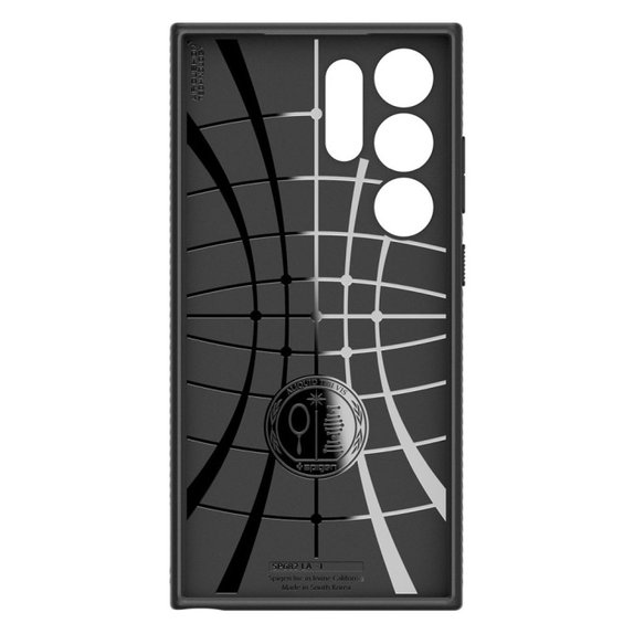 Custodia Liquid Air per Samsung S24 Ultra, Matte Black, Spigen