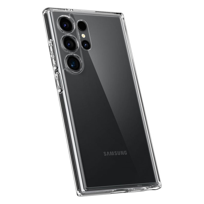 Custodia Ultra Hybrid per Samsung S24 Ultra, Transparent, Spigen