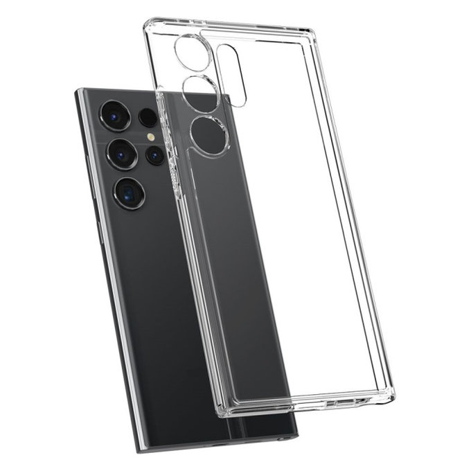 Custodia Ultra Hybrid per Samsung S24 Ultra, Transparent, Spigen