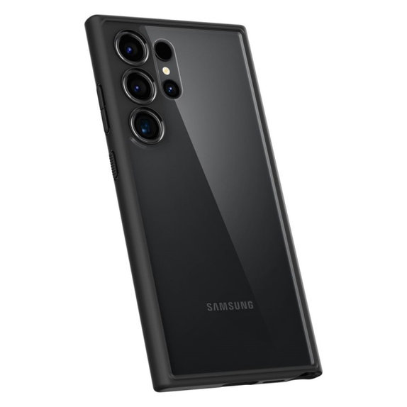 Custodia Ultra Hybrid per Samsung S24 Ultra, Matte Black, Spigen