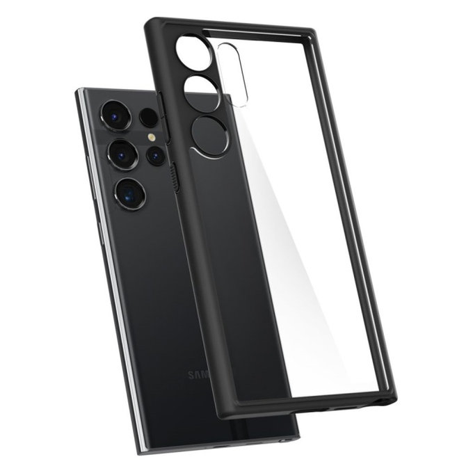 Custodia Ultra Hybrid per Samsung S24 Ultra, Matte Black, Spigen