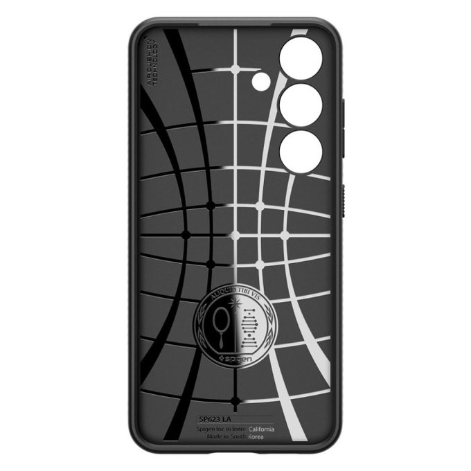 Custodia Liquid Air per Samsung S24+, Matte Black, Spigen