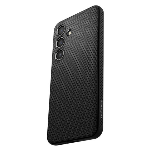 Custodia Liquid Air per Samsung S24+, Matte Black, Spigen