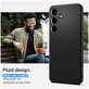 Custodia Liquid Air per Samsung S24+, Matte Black, Spigen