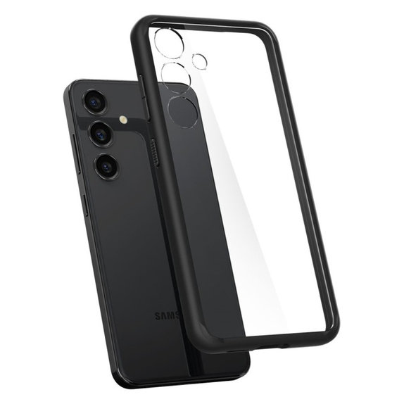 Custodia Ultra Hybrid per Samsung S24+, Matte Black, Spigen