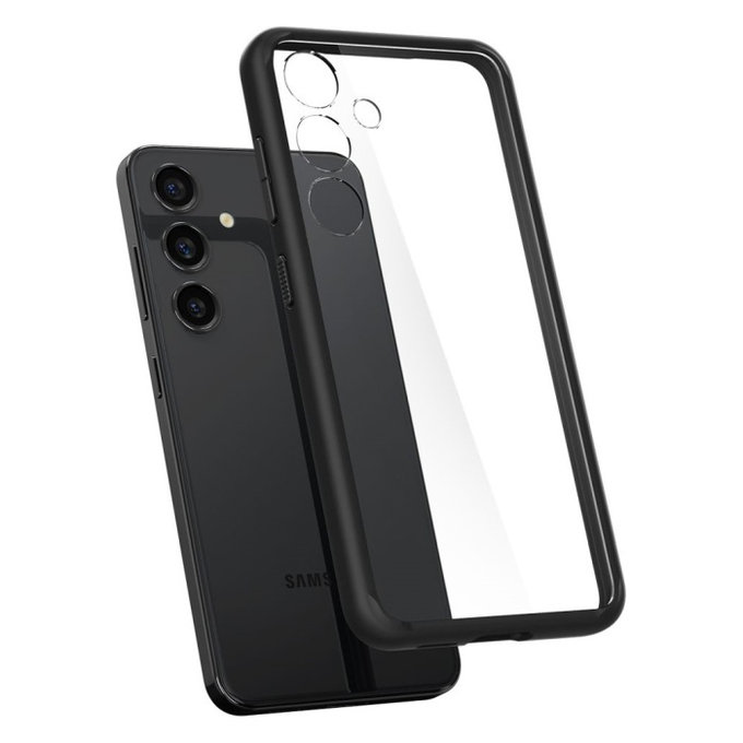 Custodia Ultra Hybrid per Samsung S24+, Matte Black, Spigen