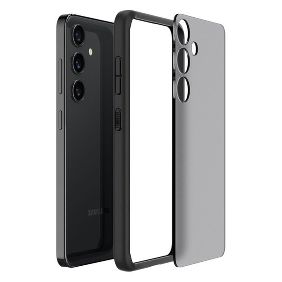 Custodia Ultra Hybrid per Samsung S24+, Frost Black, Spigen