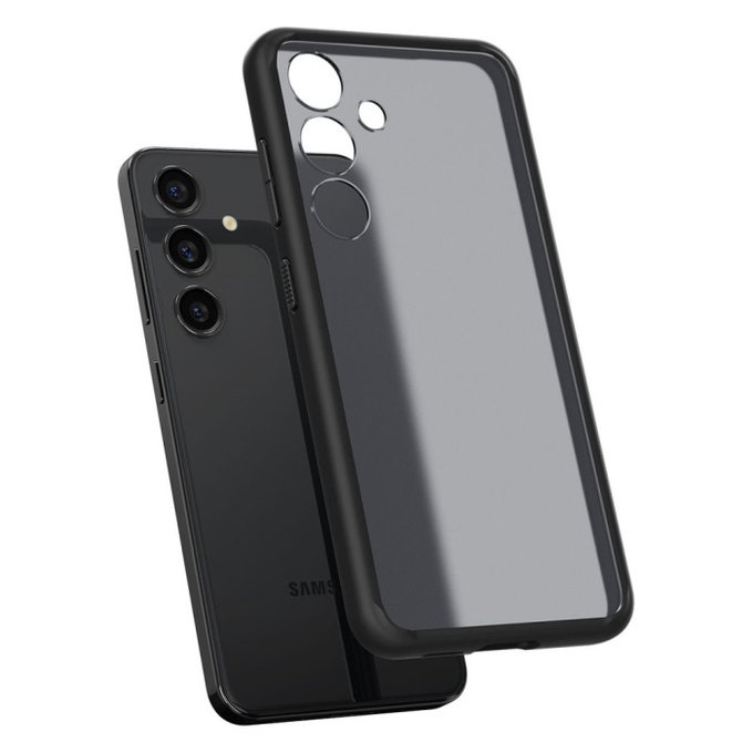 Custodia Ultra Hybrid per Samsung S24+, Frost Black, Spigen