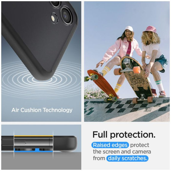 Custodia Ultra Hybrid per Samsung S24+, Frost Black, Spigen