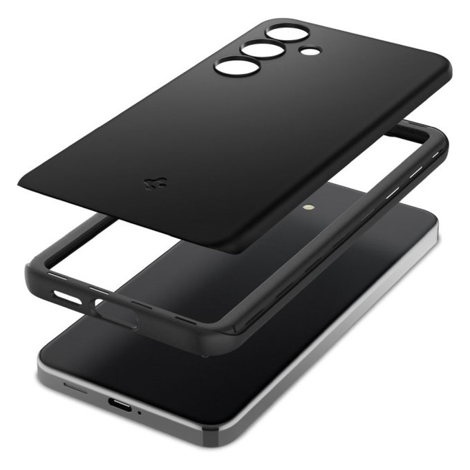 Custodia Thin Fit per Samsung S24, Black, Spigen