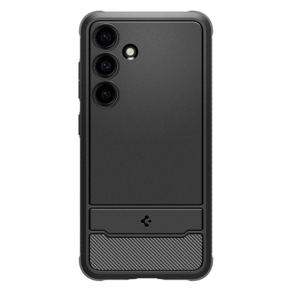 Custodia Rugged Armor per Samsung S24, Matte Black, Spigen