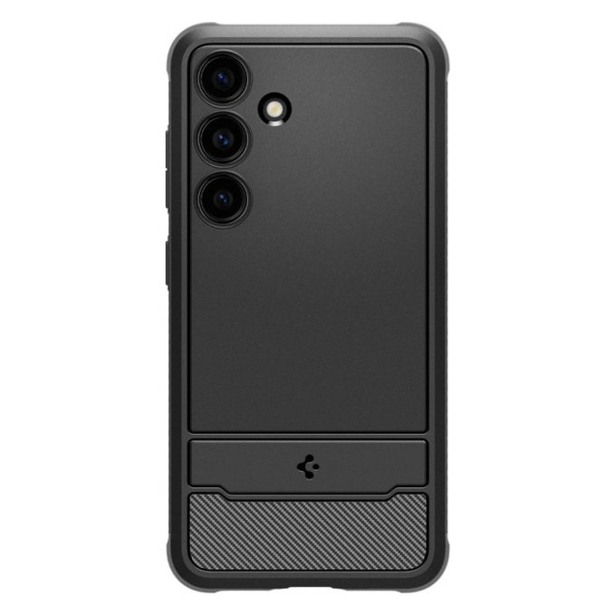 Custodia Rugged Armor per Samsung S24, Matte Black, Spigen