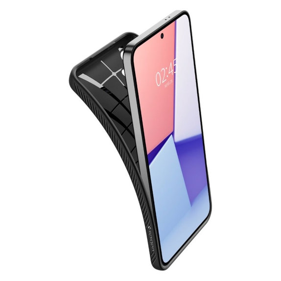 Custodia Liquid Air per Samsung S24, Matte Black, Spigen