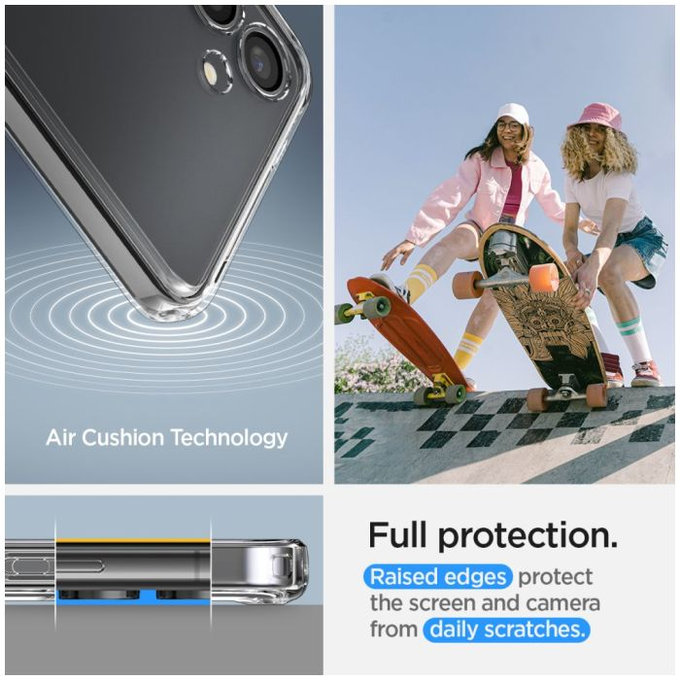 Custodia Ultra Hybrid per Samsung S24, Transparent, Spigen
