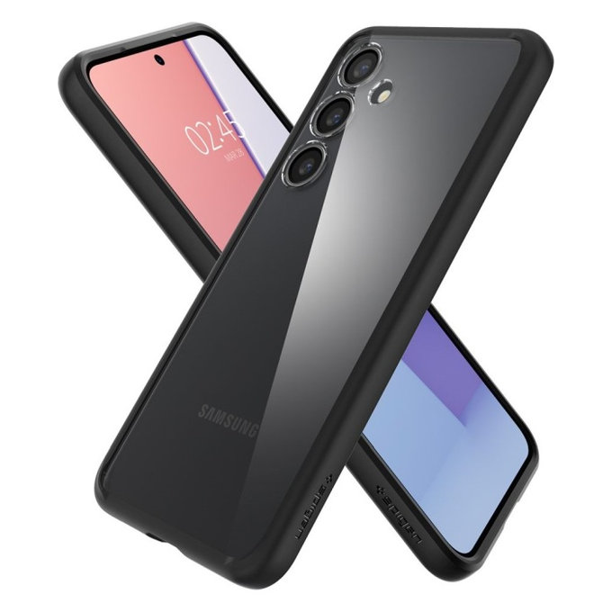 Custodia Ultra Hybrid per Samsung S24, Matte Black, Spigen